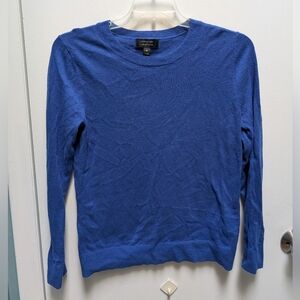 Banana Republic Factory Blue Crew Neck Sweater